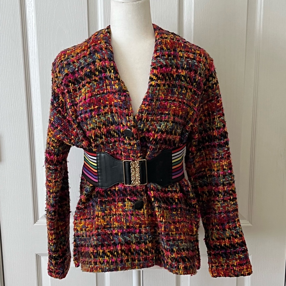 Chico’s Design multi color jacket - Picture 11 of 15